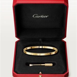 PRISTINE Cartier Love Bracelet in 18K Yellow Gold